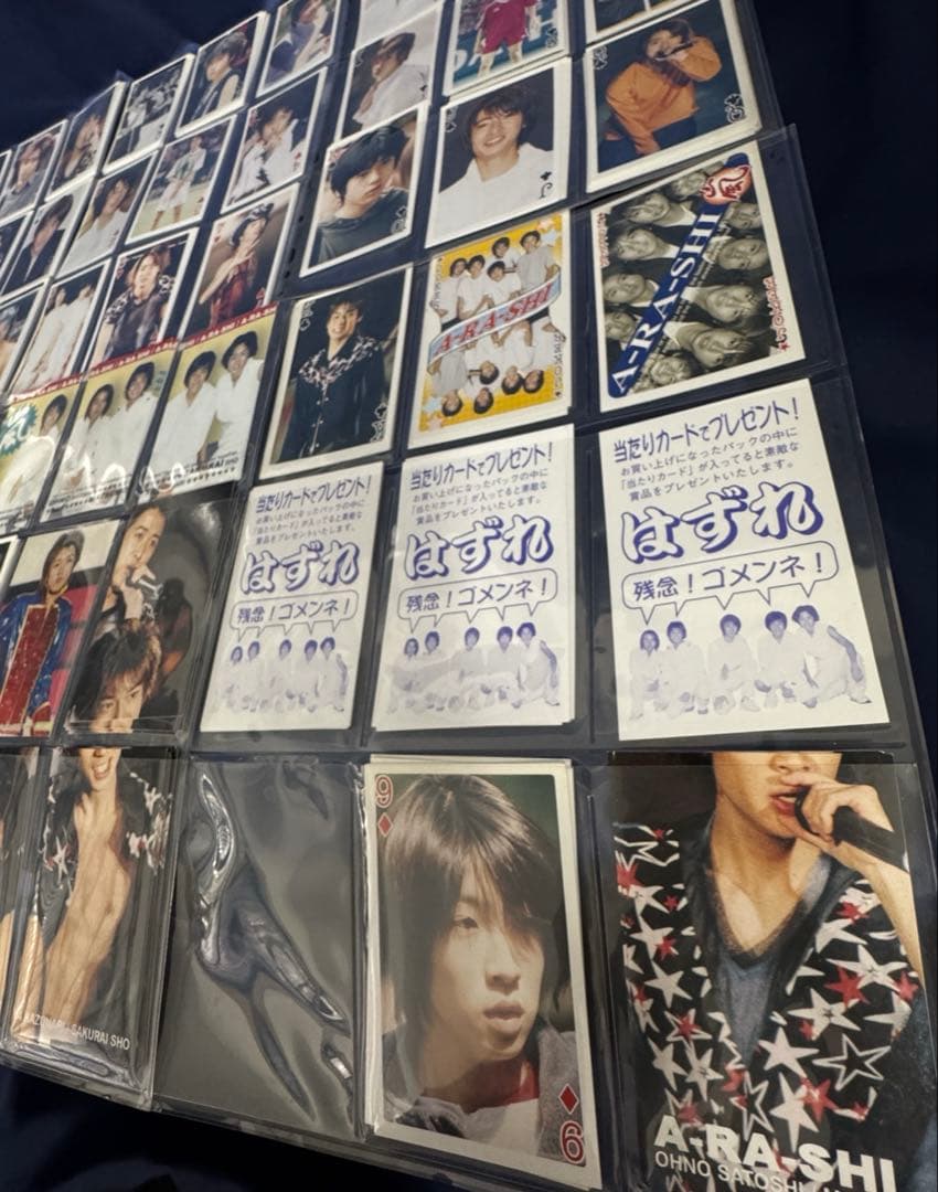 嵐　トランプ　写真　アイドル　トレカ　大量　大野智　二宮和也　相葉雅紀　櫻井翔