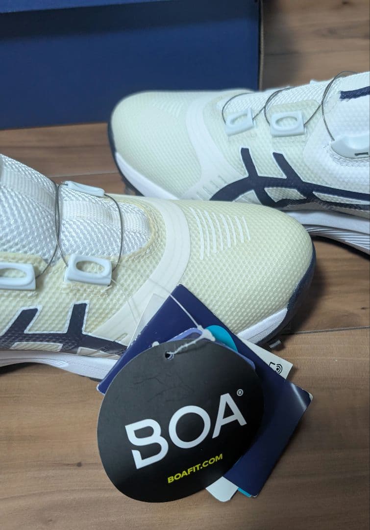 岳*様 新品　未使用　アシックス asics BOA ゴルフシューズ25.0cm