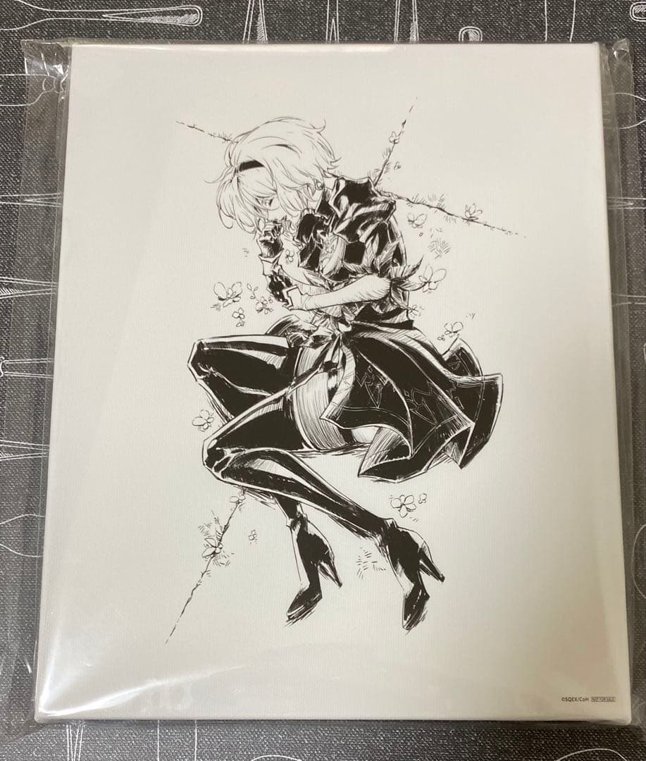 NieR:Automata Blu-ray特典 キャンバスボード 2B 9S