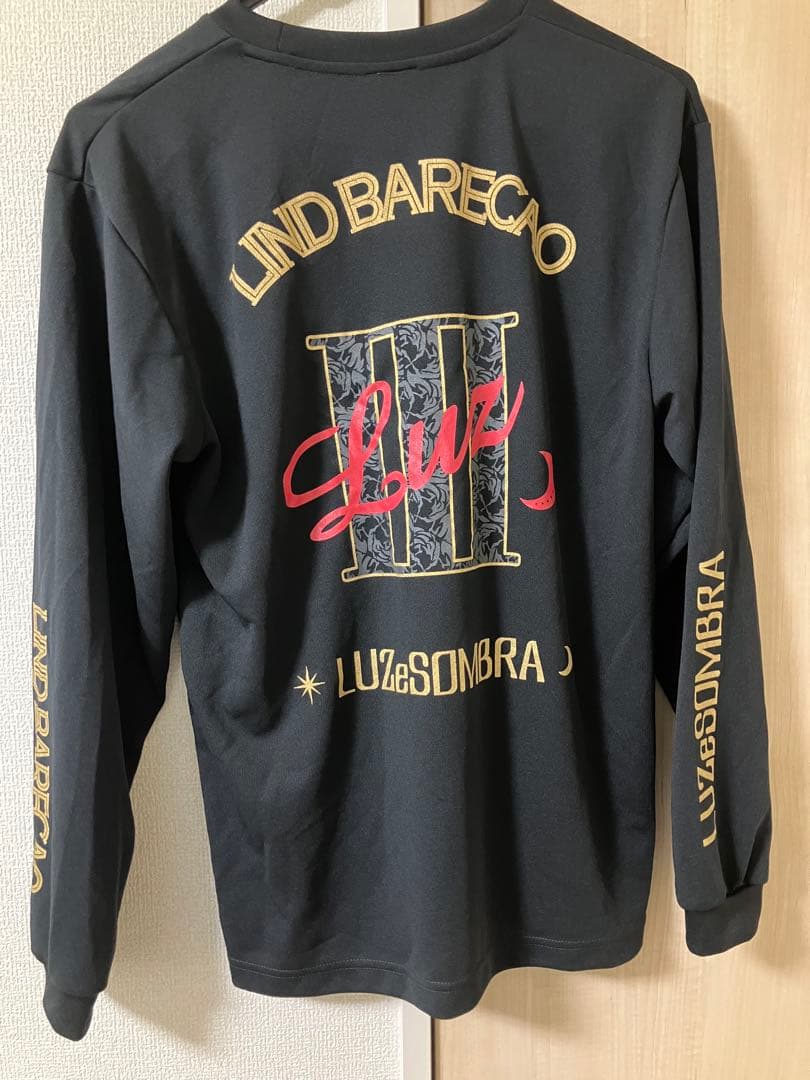 リンドバロッサ　長袖　限定プラシャツ 黒　Lサイズ　ルースイソンブラ