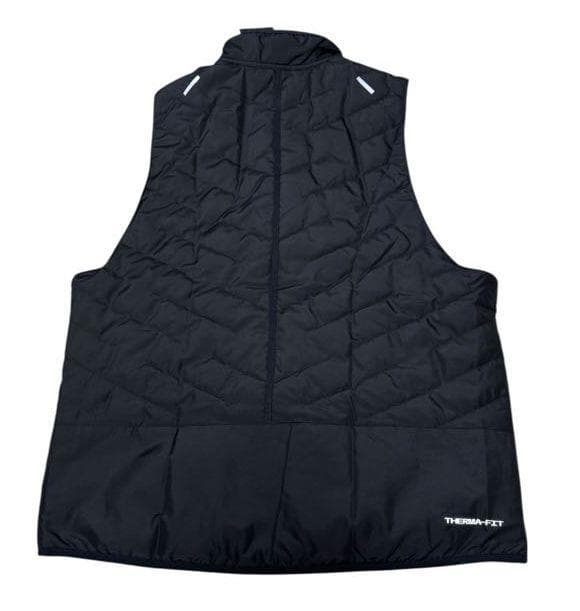 K3新品 XL ナイキ ランニング 中綿ベスト 黒 DD5648-010