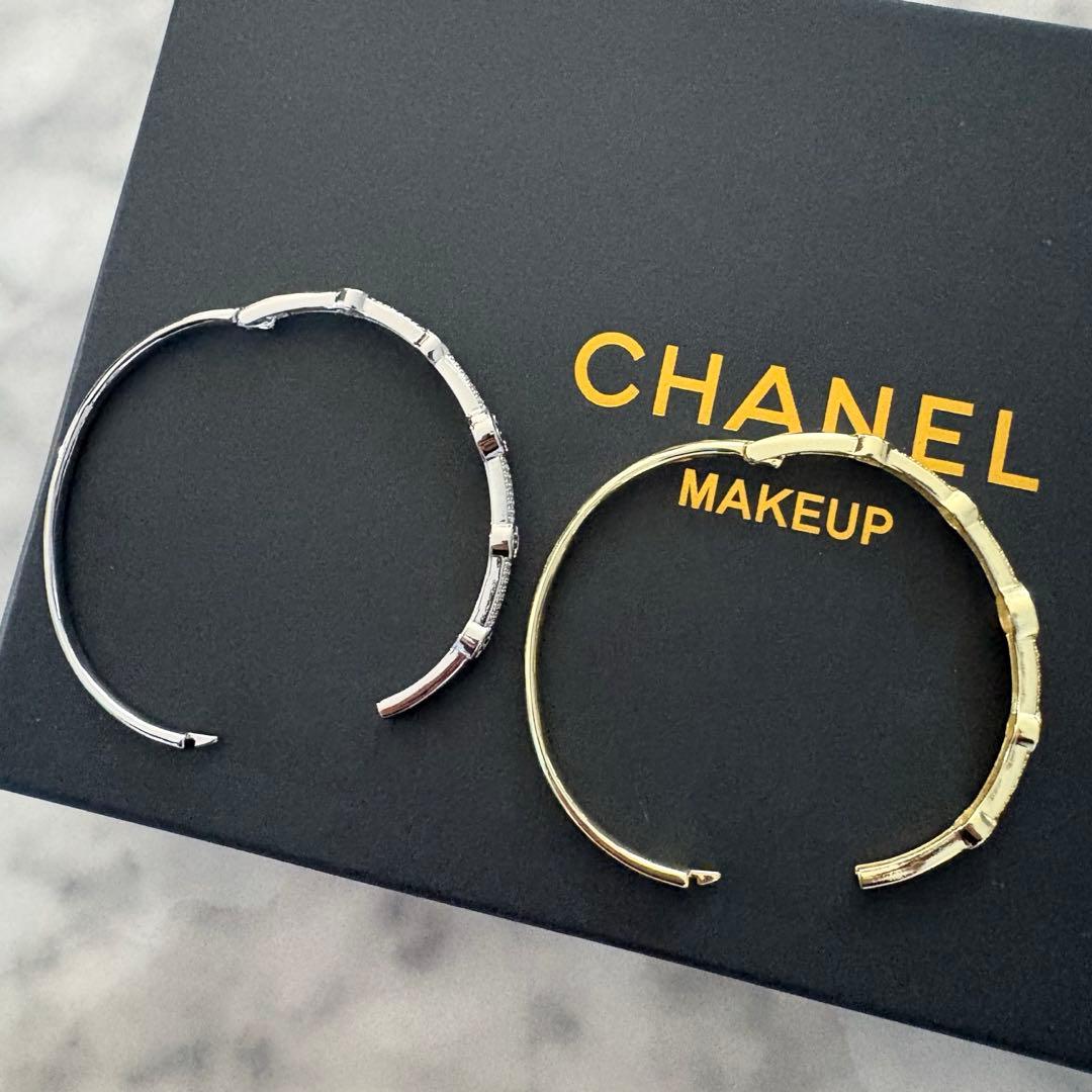 [新品]CHANELシャネル　バングル　ブレスレット　ノベルティ　　2本セット