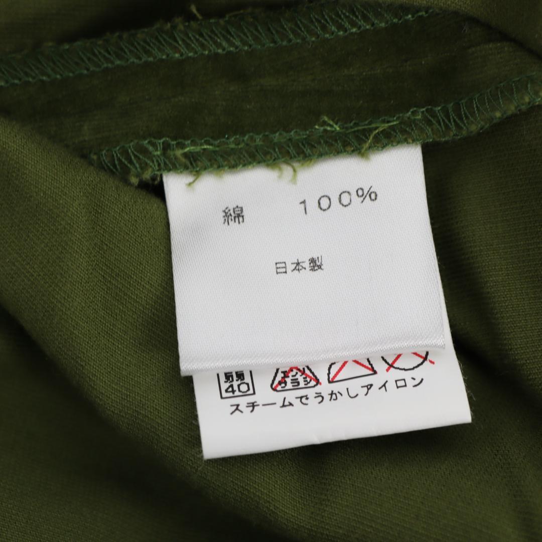 【フラダンス用衣装 美品 日本製】モスグリーン ラウアエ柄 ムームードレス