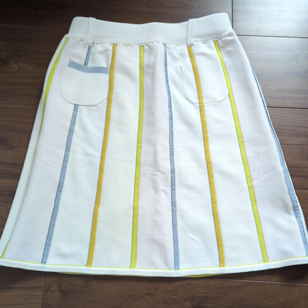 【新品】アルチビオ ゴルフ archivio ストライプ ニットスカートソックス