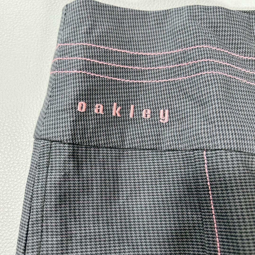 美品 Oakley レディース ゴルフウェア ポロシャツ&スカート2点セット S