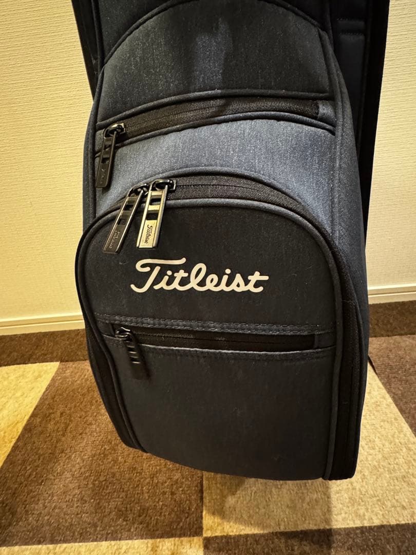 Titleist タイトリスト キャディバッグ ゴルフバッグ ネイビー