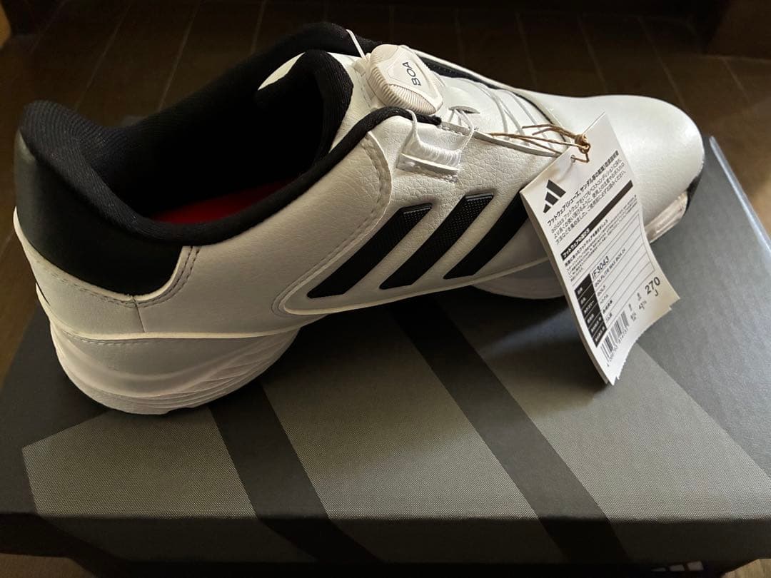 adidas ゴルフシューズ BOAシステム　27cm 新品　アディダス