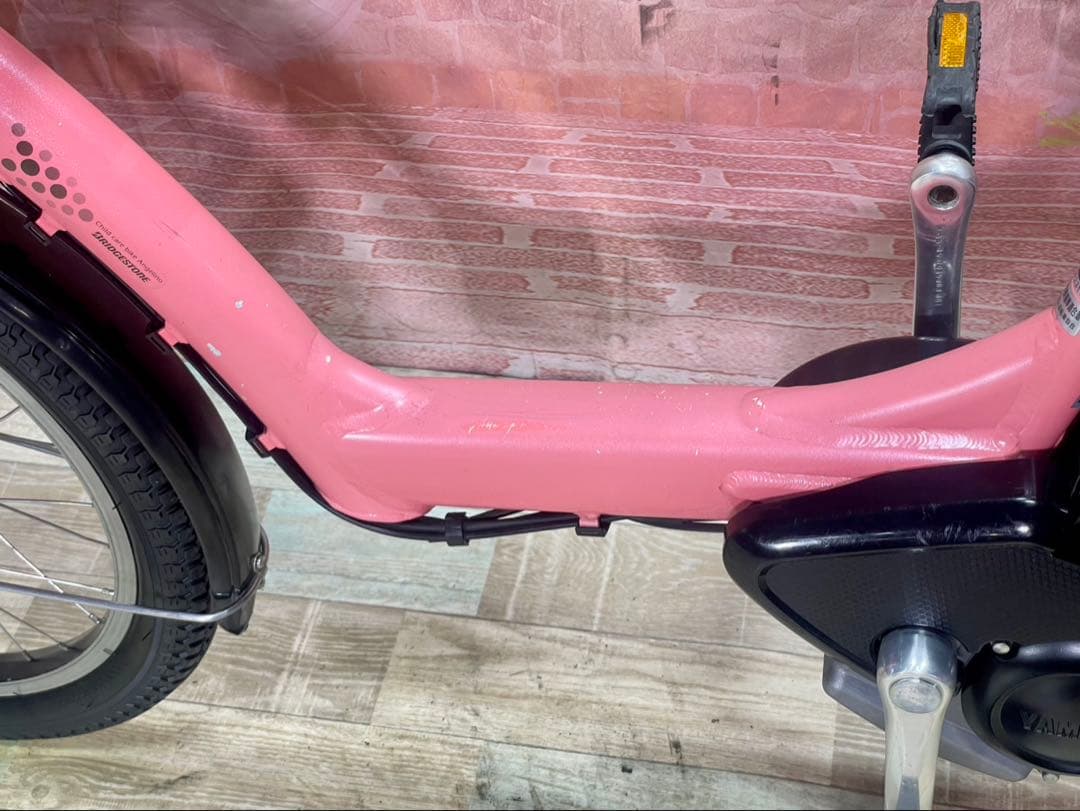 ZK3465 電動自転車 ブリヂストン アンジェリーノ 子供乗せ 20インチ