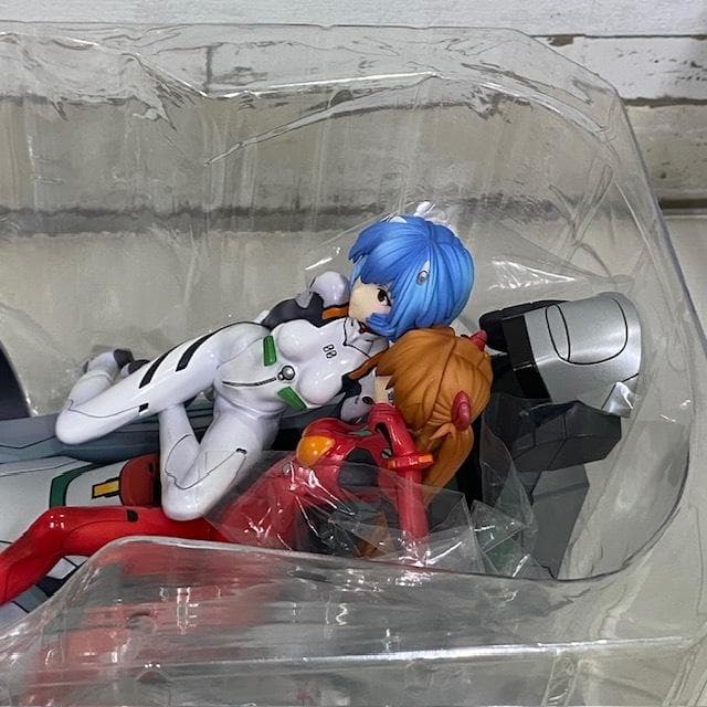 美品 新世紀エヴァンゲリオン フィギュア レイ＆アスカ ツインモア オブジェクト