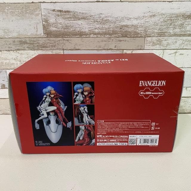 美品 新世紀エヴァンゲリオン フィギュア レイ＆アスカ ツインモア オブジェクト