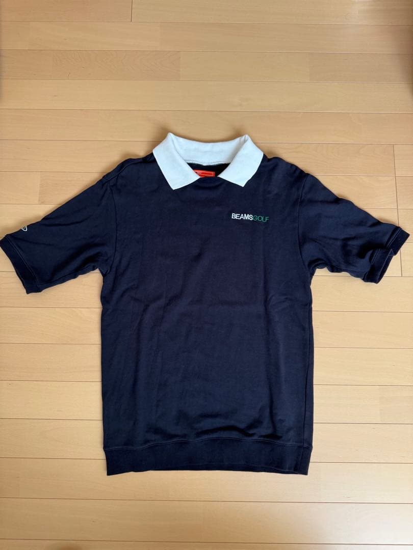 BEAMS GOLF ネイビー ポロシャツ 半袖