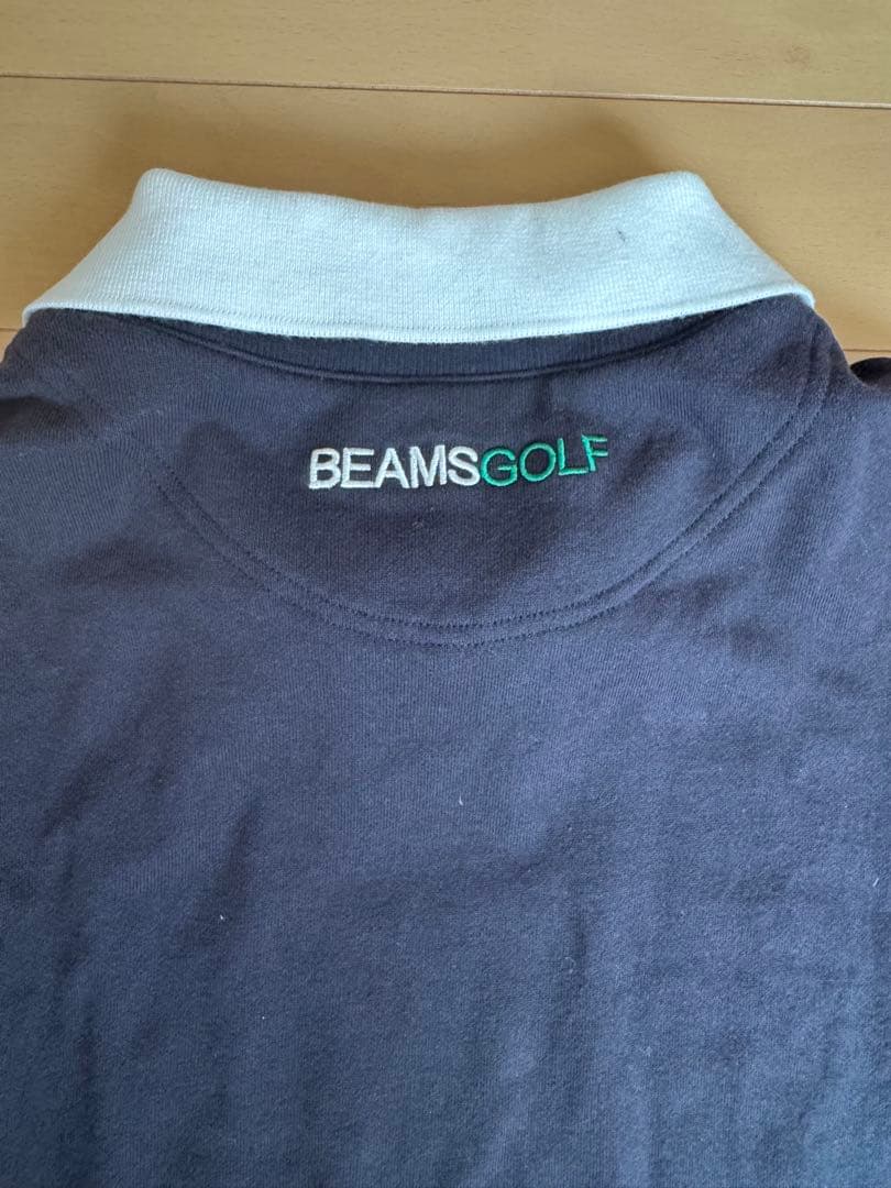 BEAMS GOLF ネイビー ポロシャツ 半袖