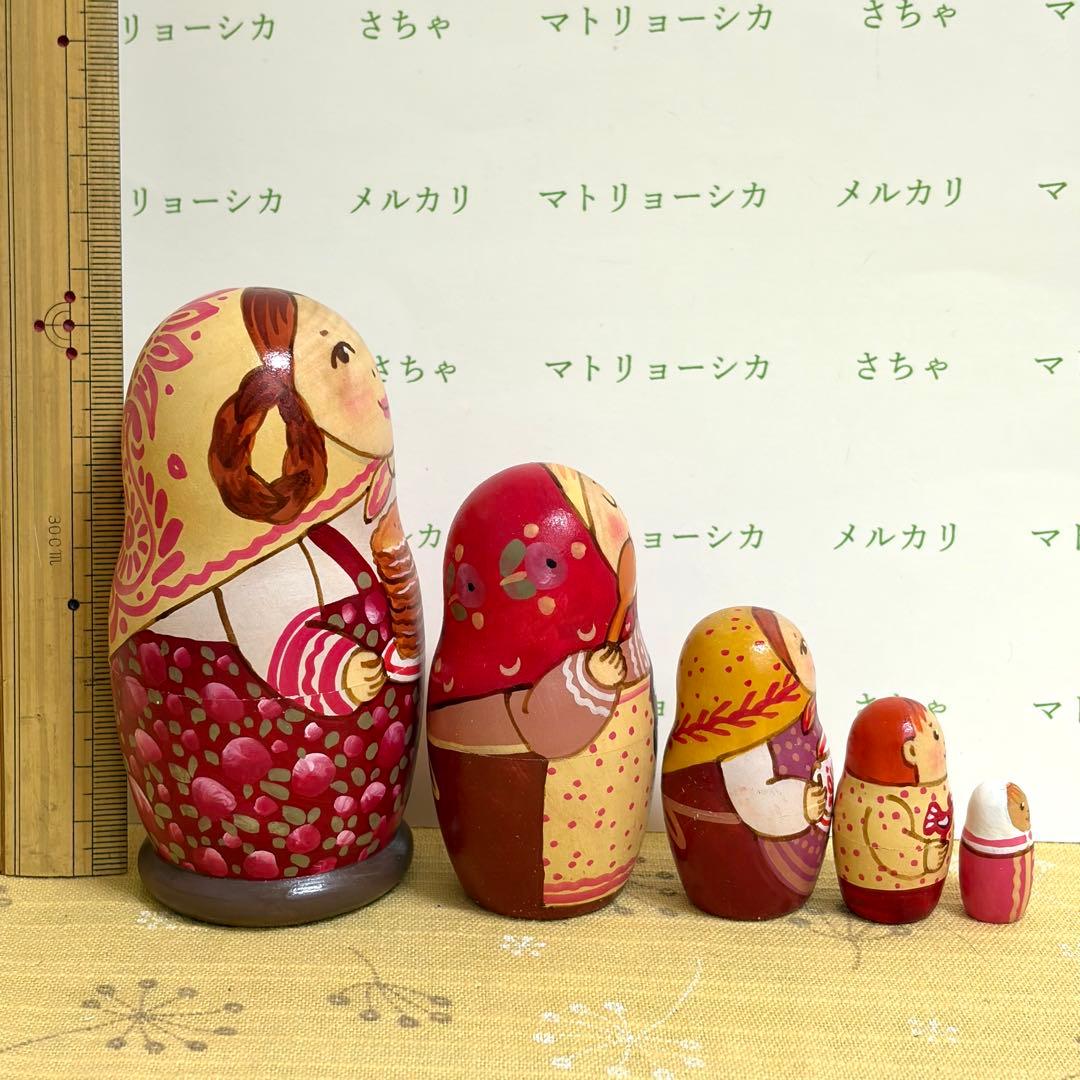 ロシア　マトリョーシカ　タチアナ　ドゥビニッチ