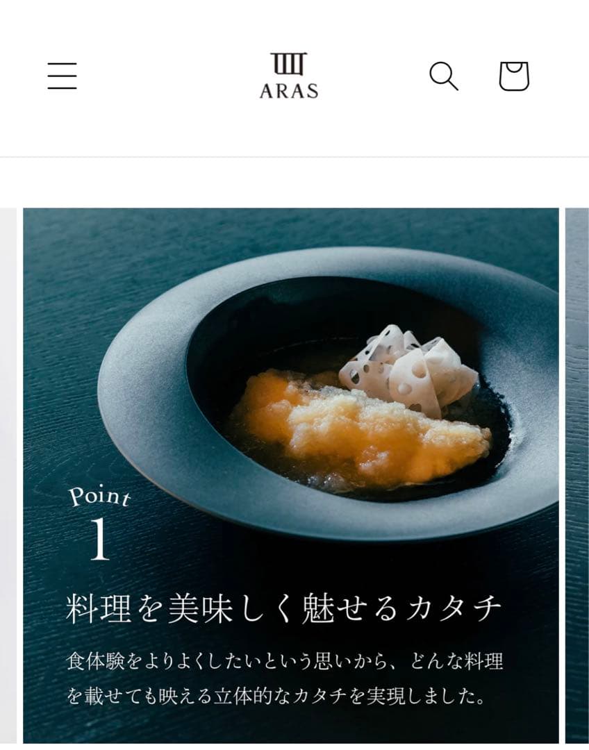 エイラス 大皿モアレ 3点セット