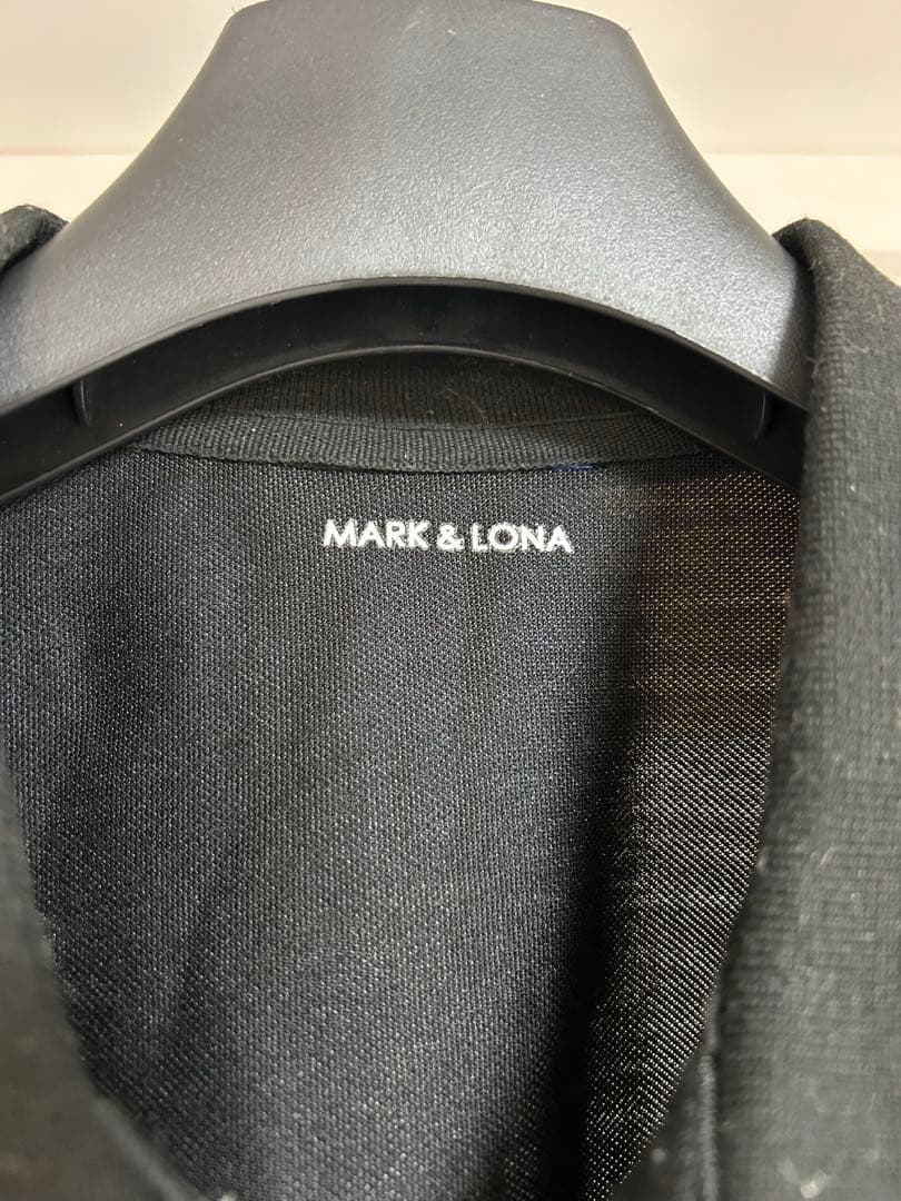 MARK & LONA ブラックポロシャツ