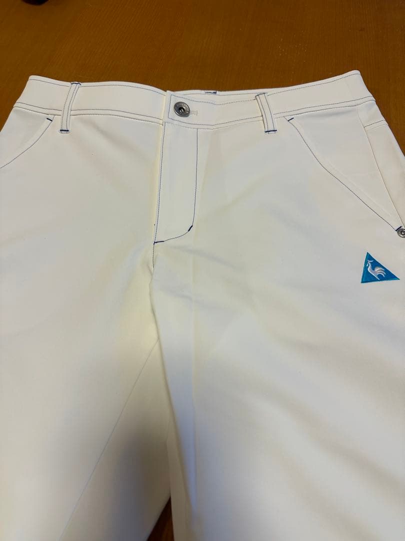 be on sport ゴルフパンツ ホワイト QGWRJD03