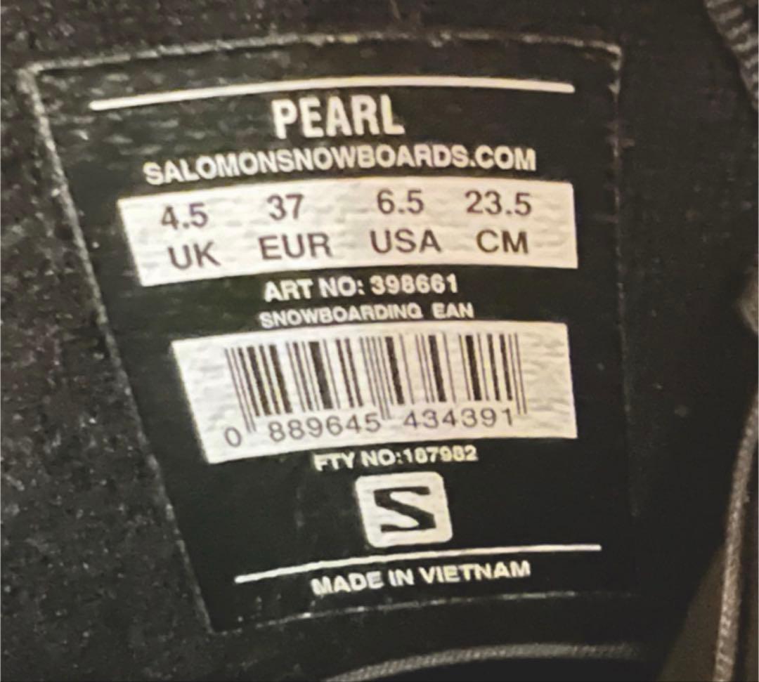SALOMON スノーボードブーツ ブラック