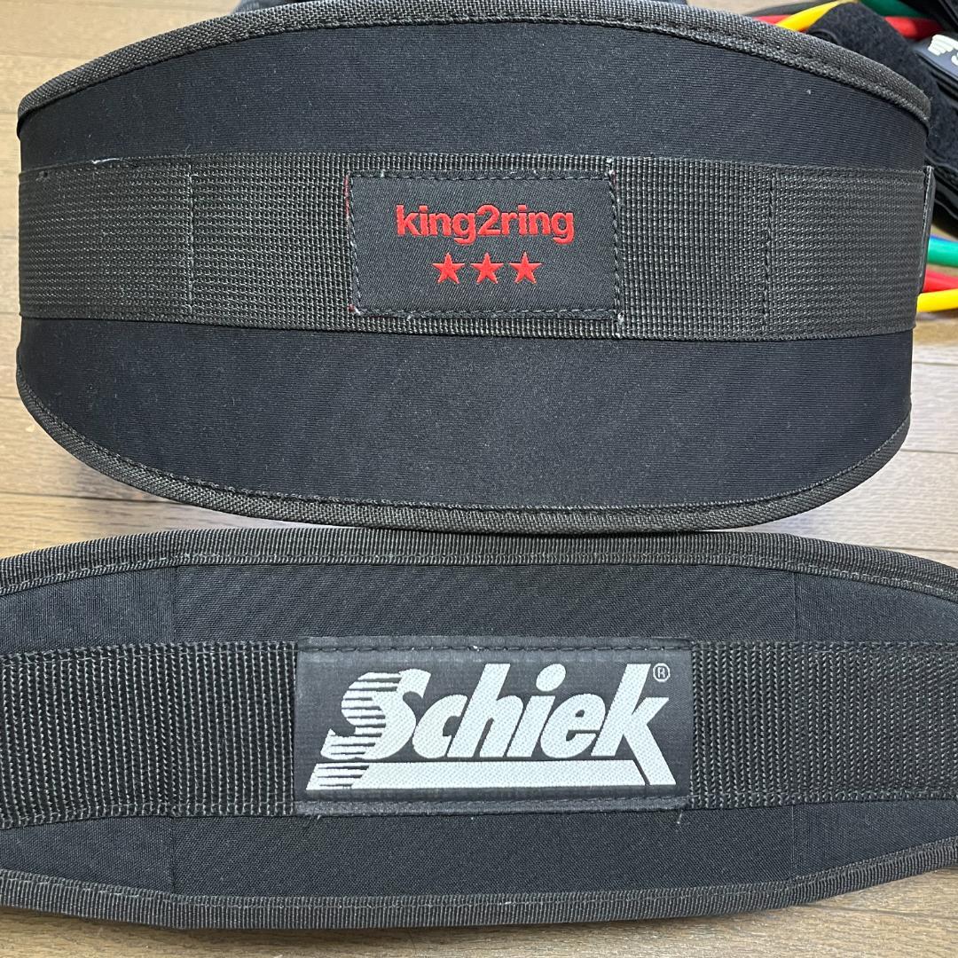 【まとめ売り】リフティングベルト リストラップ 他 (Schiek 筋トレ)