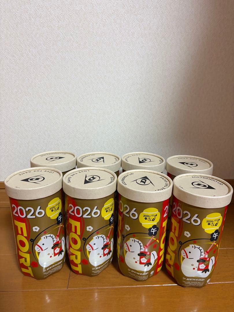 2026 ダンロップフォートテニスボール