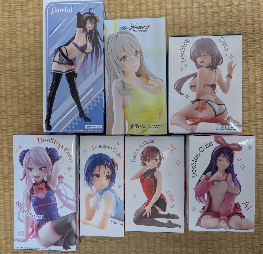 女の子キャラクター　フィギュア　まとめ売り　新品未開封