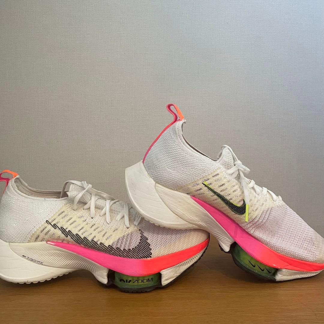 Nike ズームテンポネクスト％フライニット 25.0 ホワイト