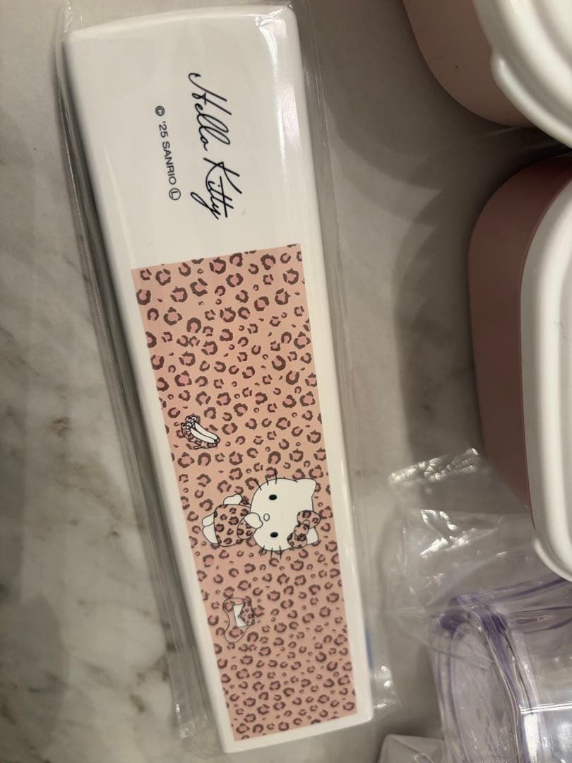 ハローキティ ヒョウ柄 お弁当セット