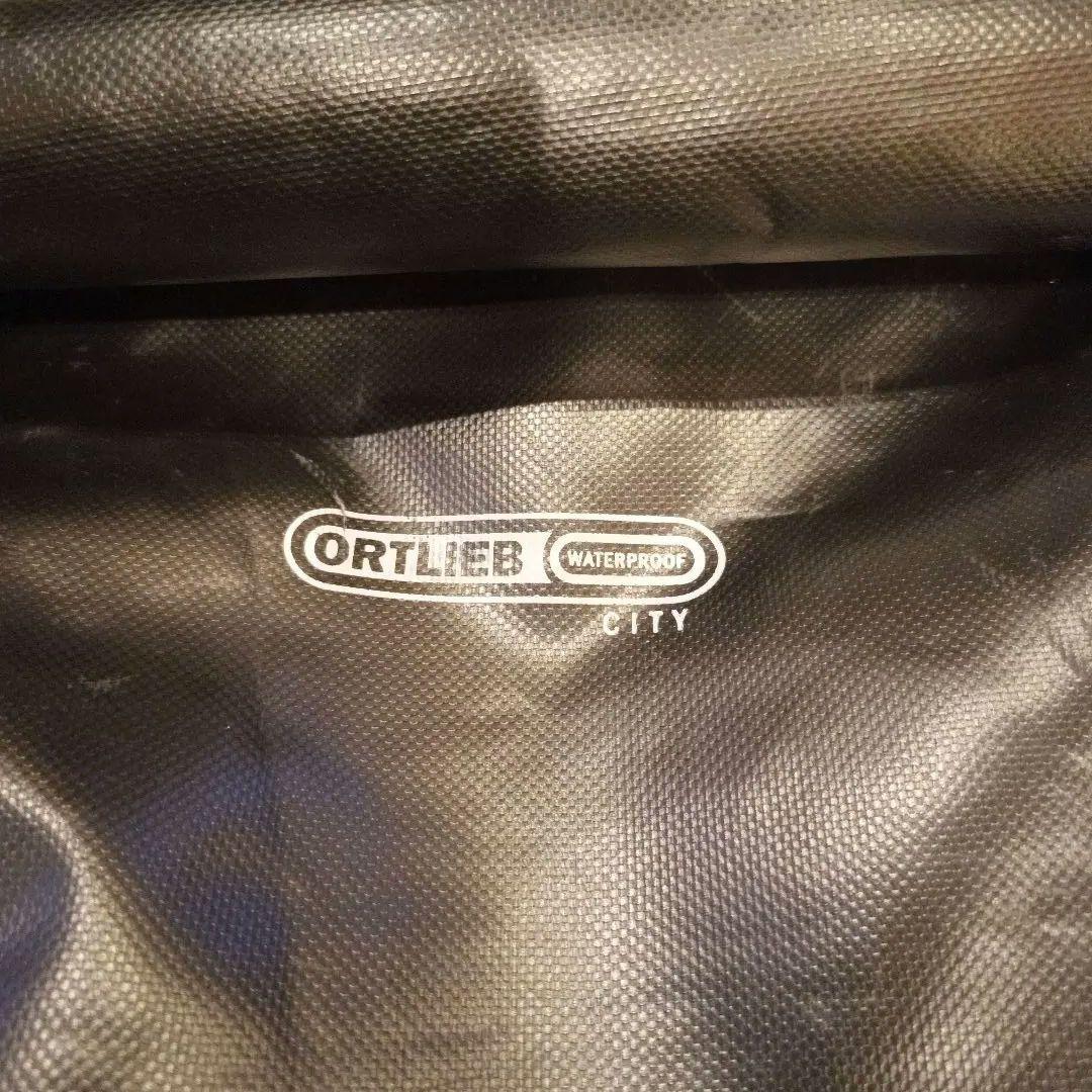 ORTLIEB CITY 防水メッセンジャーバッグ ブラック　ドイツ製