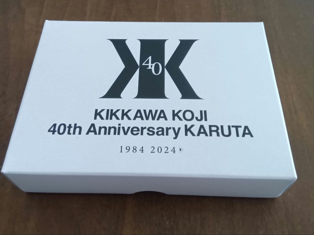 吉川晃司 ４０周年 40th アニバーサリー ポップアップストア限定 歌詞かるた