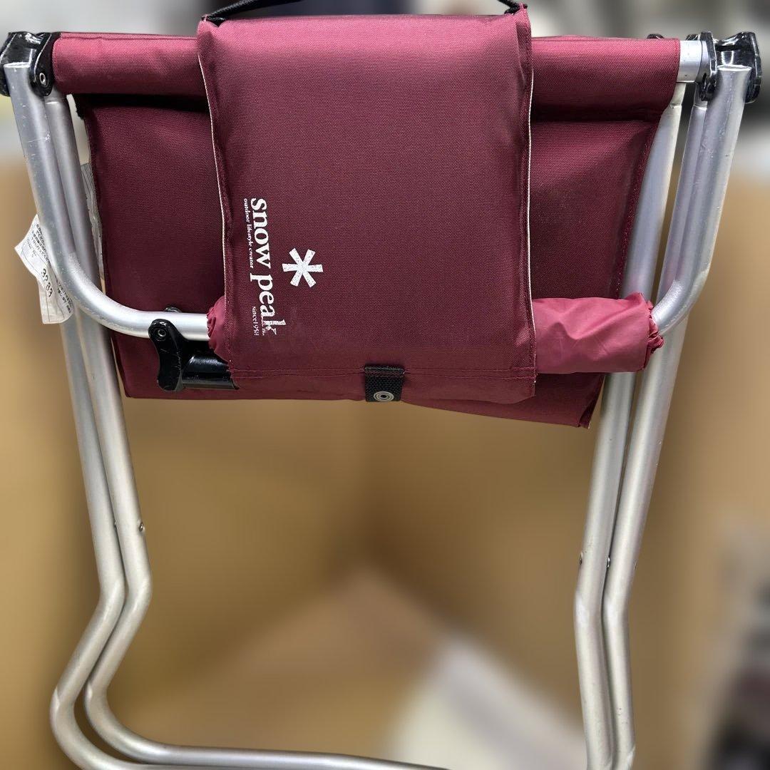 5999②【廃盤】スノーピーク パッドインチェア LV-052PR
