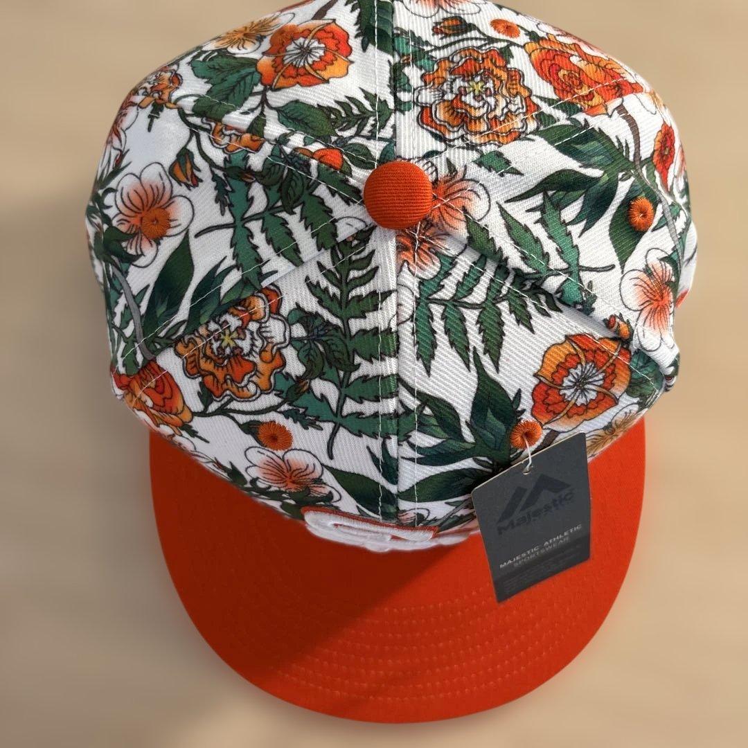 【新品・限定品】ソフトバンクホークス キャップ ボタニカル Majestic