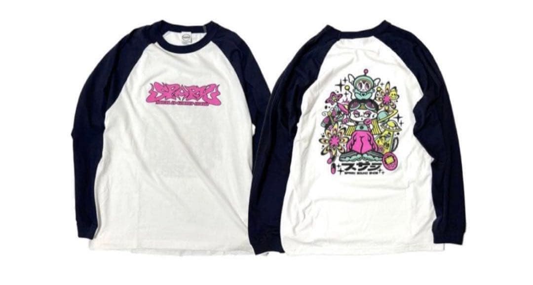 新品未使用　スサシ ラグラン ロンT/ロングTシャツ L