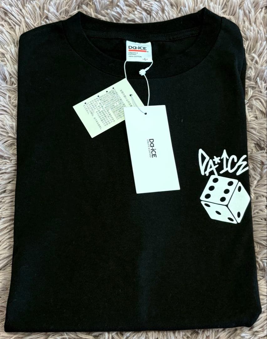 新品　Da-iCE POPUP FJ コラボTシャツ　黒　Lサイズ