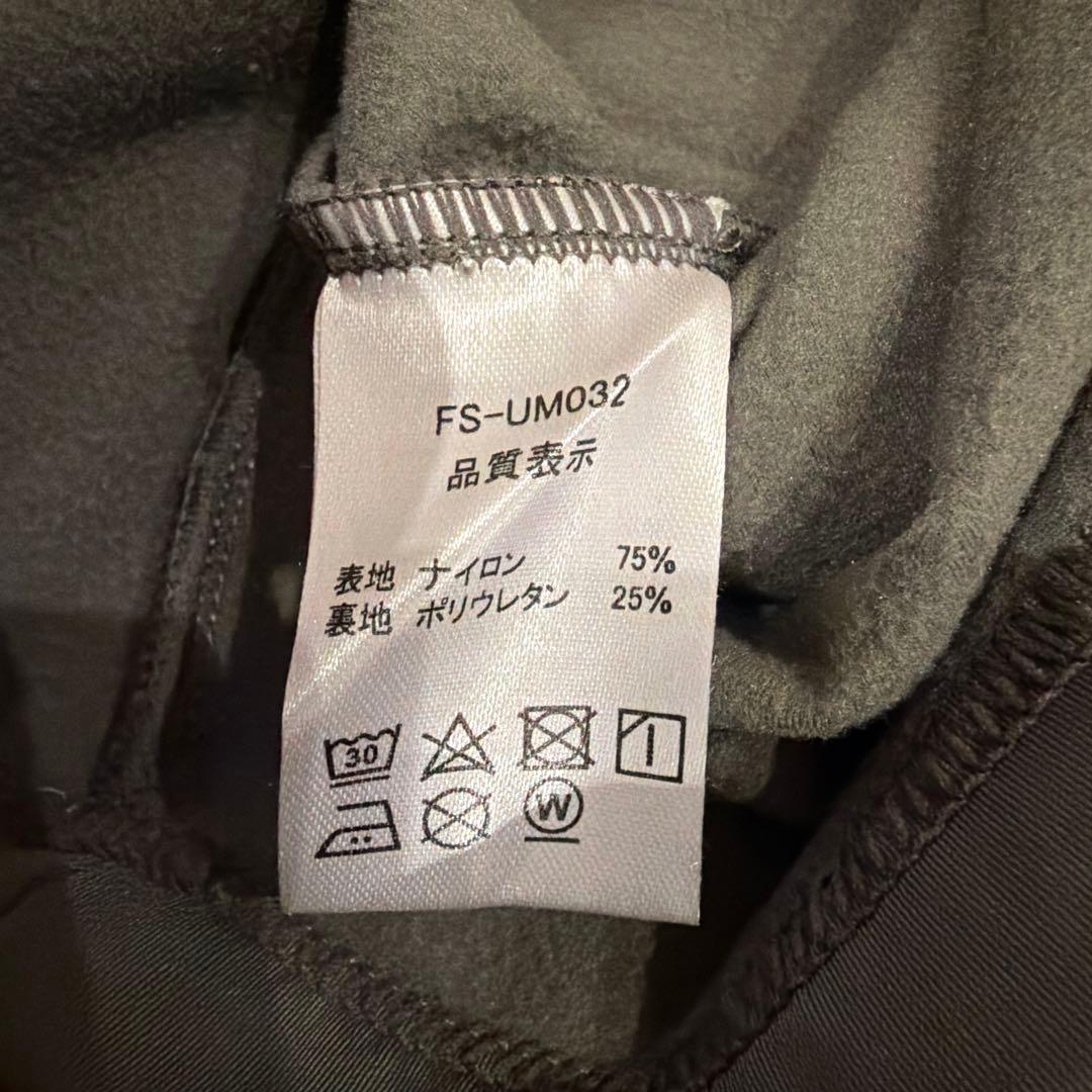 unitemnt オリーブグリーン ハイネックセーター