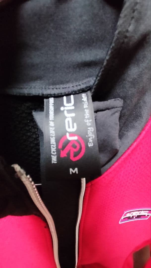 reric サイクルジャージ M レッド