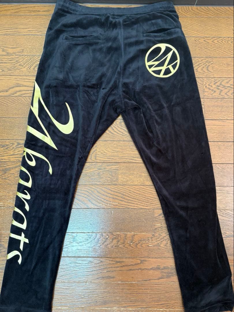 24karats セットアップ ベロア M