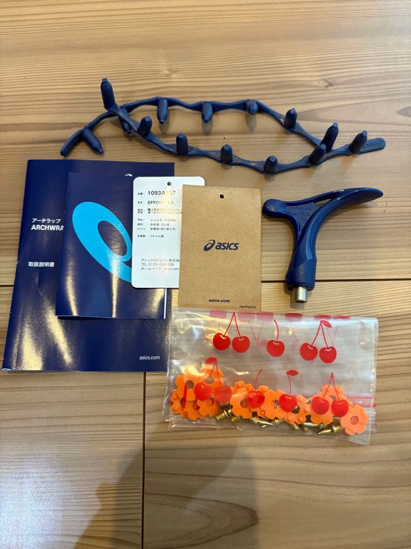 アシックス ASICS EFFORT スパイクシューズ ブラック ミント