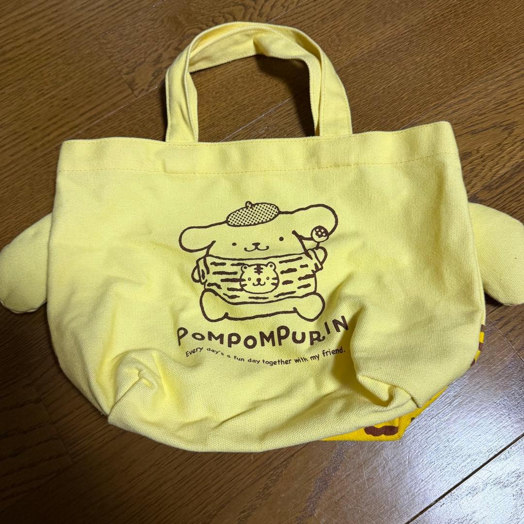 ポムポムプリン 手提げバッグ トートバッグ 大阪 たこやき レア 希少