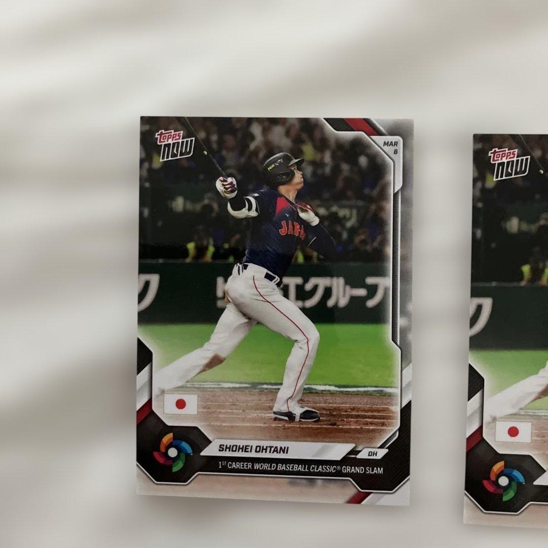 Topps NOW WBC 大谷翔平 台湾戦　満塁ホームラン 2026 4枚