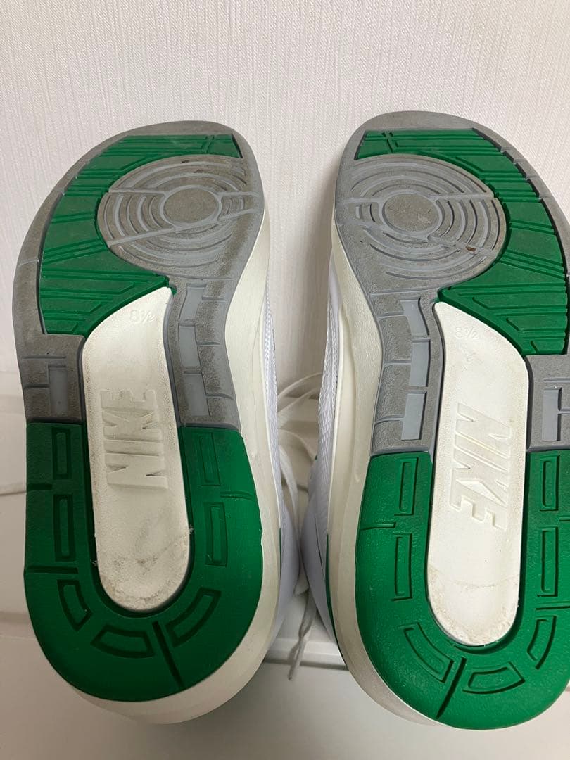 s..  AIRJORDAN2エアジョーダン2レトロラッキーグリーン箱無