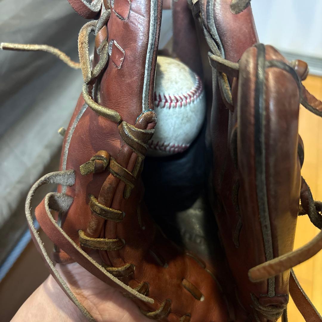Mizuno 硬式グローブ ブラウン