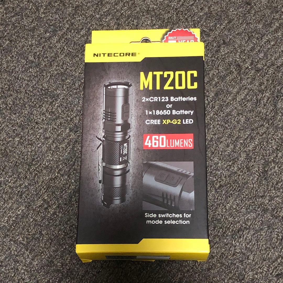 【新品未使用】NITECORE MT20C LED懐中電灯 460ルーメン