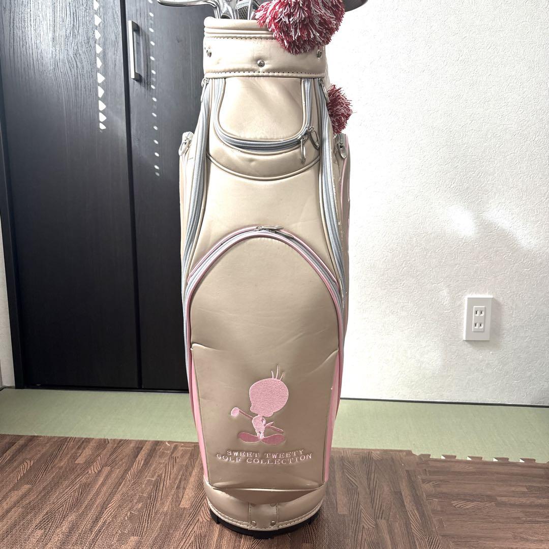 【希少】 ルーニートゥーン TWEETY レディース ゴルフ クラブ セット