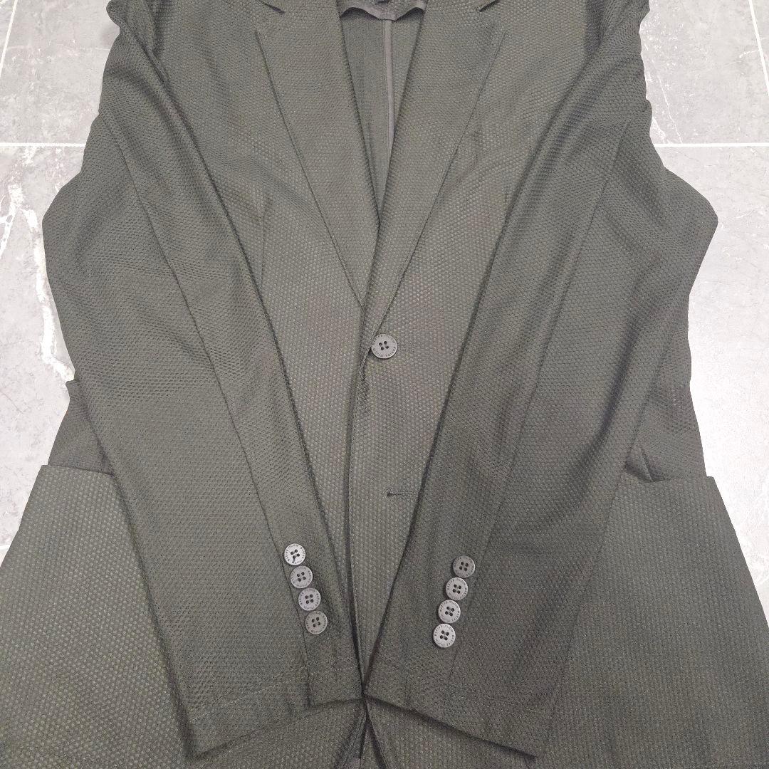 美品 Muta MARINE 高機能パンチング メッシュジャケット 6 カーキ
