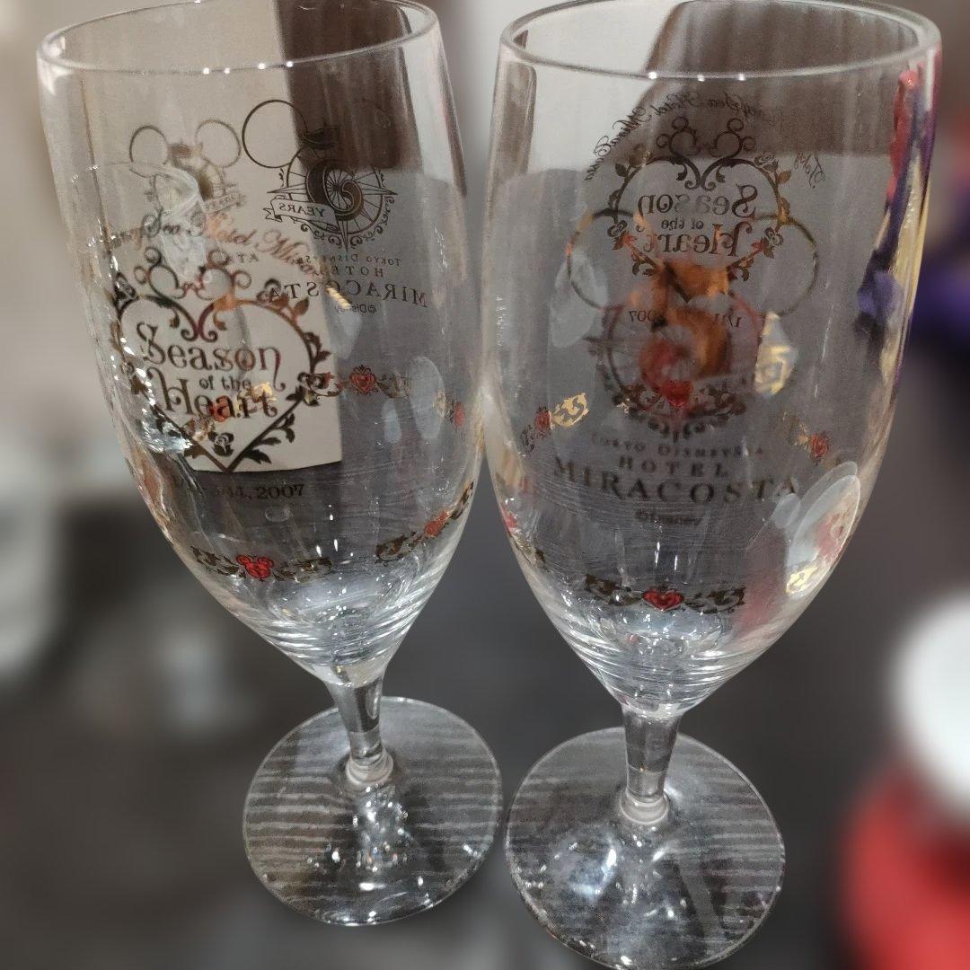 ディズニー ミラコスタ 5周年記念グラス