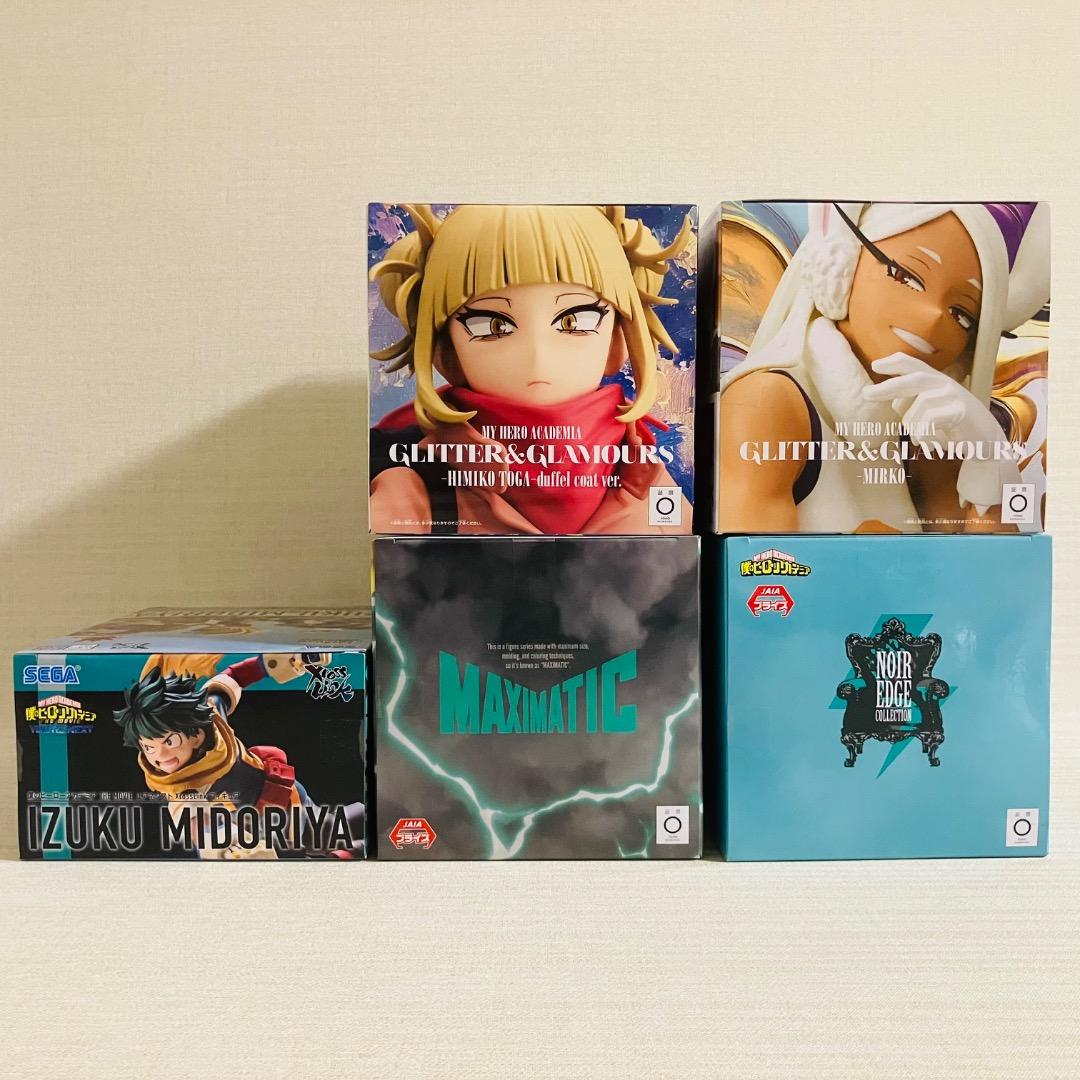 僕のヒーローアカデミア　プライズフィギュア　5点セット