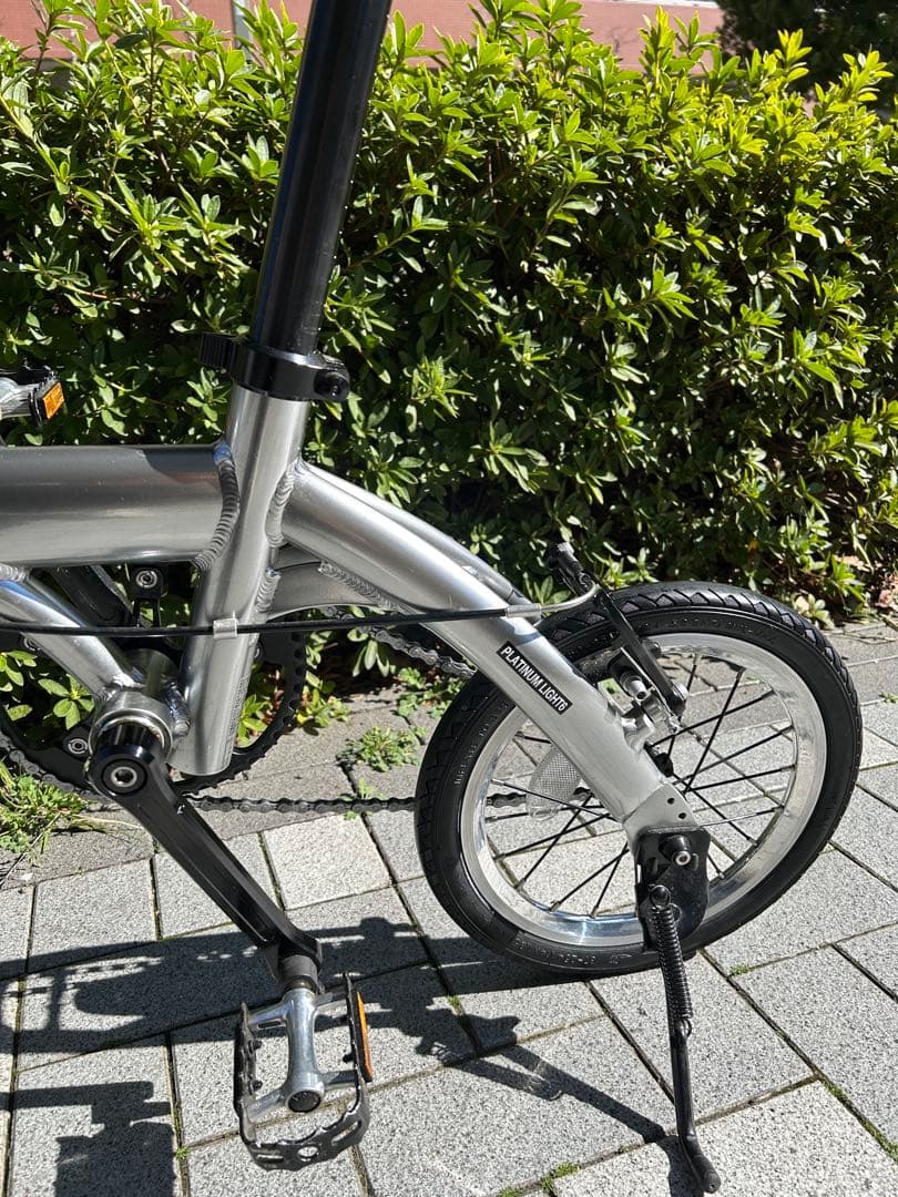 RENAULT PLTINUM LIGHT6 折りたたみ自転車14インチシルバー