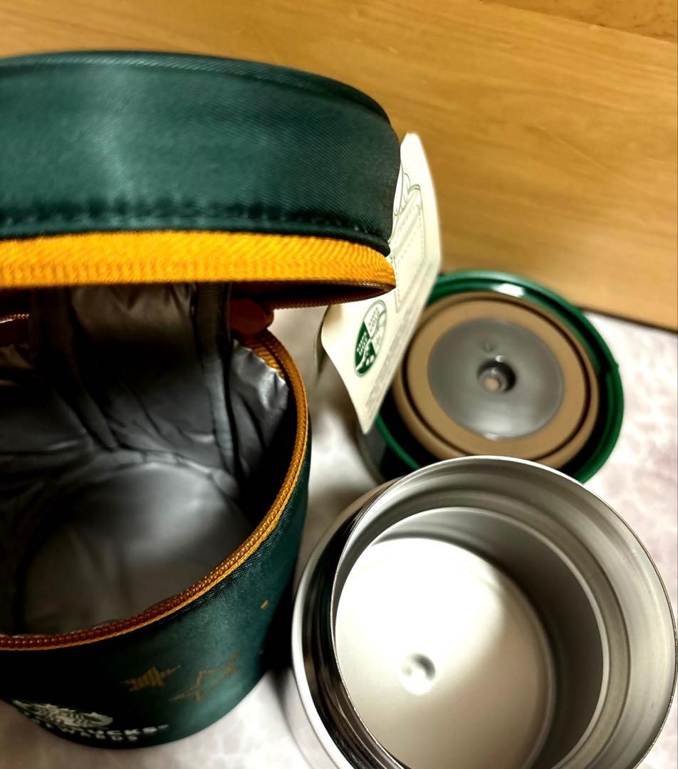 STARBUCKS THERMOS コラボ　フードジャー　保冷弁当箱　スタバ