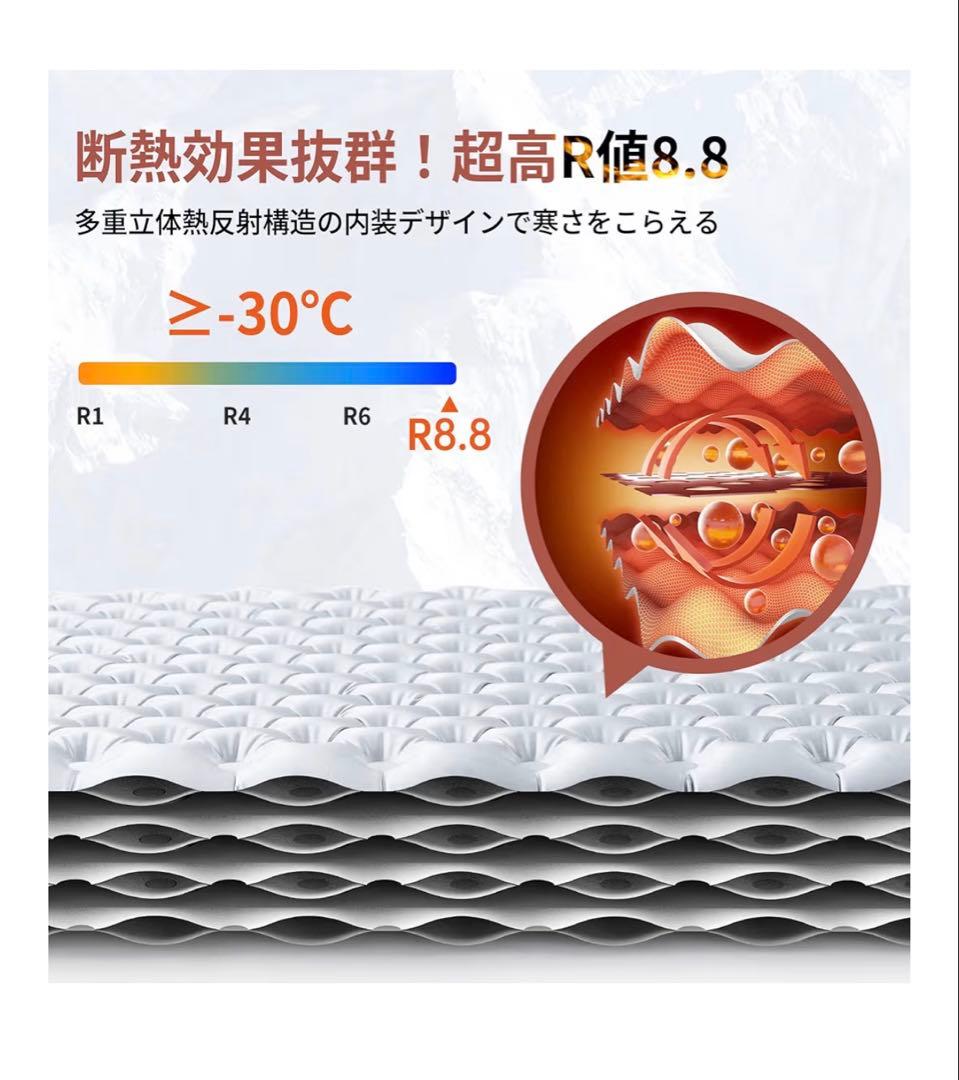 新品未使用Naturehike Sleeping Pad R値8.8マミー型