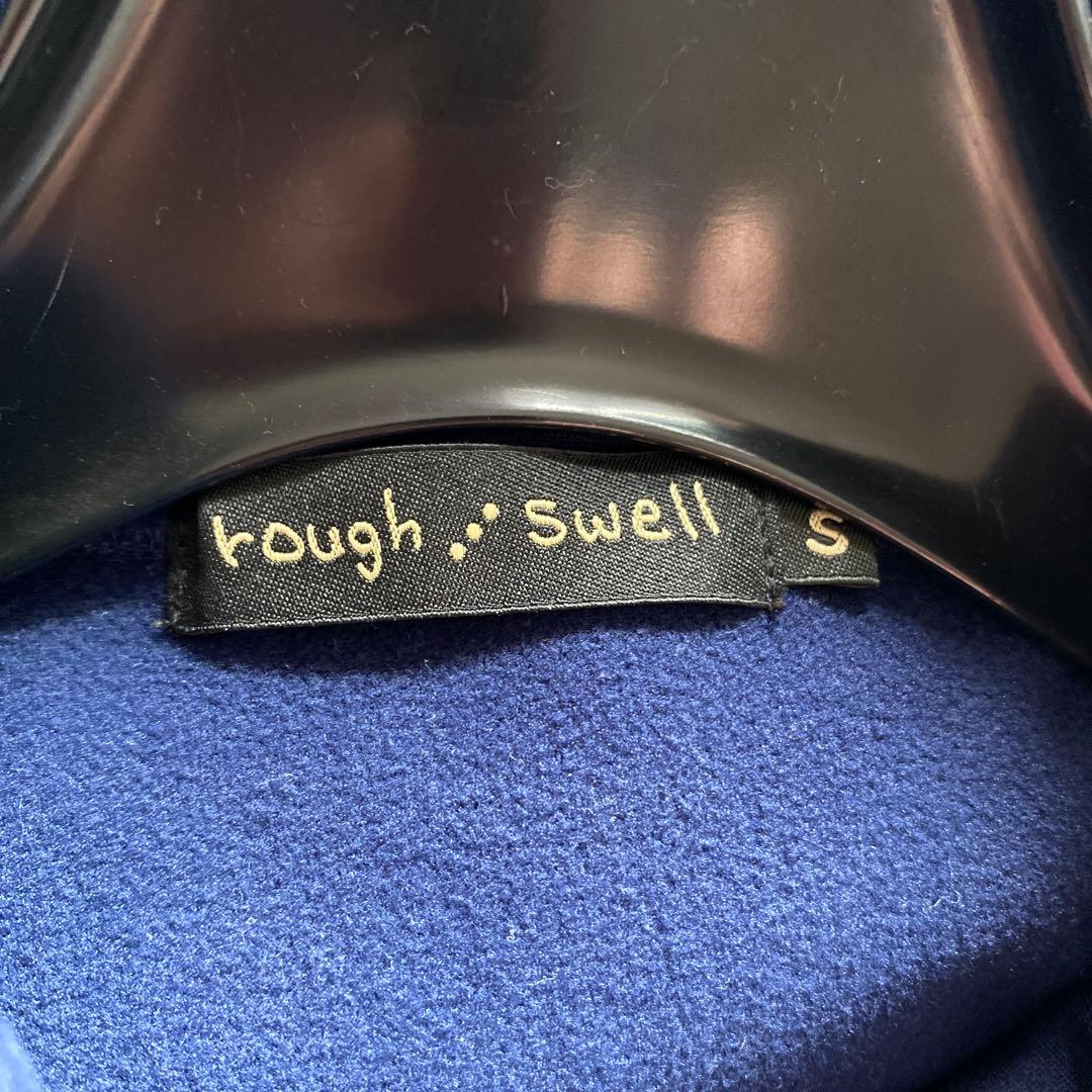 ROUGH AND SWELL ネイビー長袖シャツ
