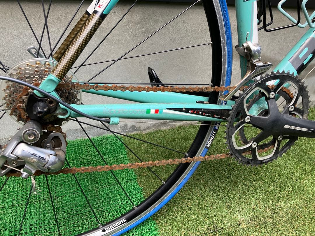 ストラトスBianchi Via Nirone7 ALU 105 ビアンキ